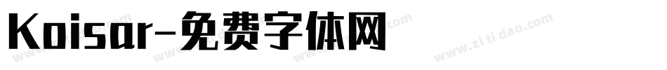 Koisar字体转换