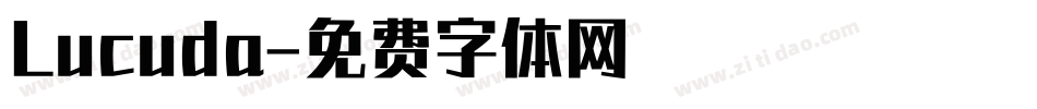 Lucuda字体转换