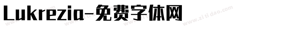 Lukrezia字体转换