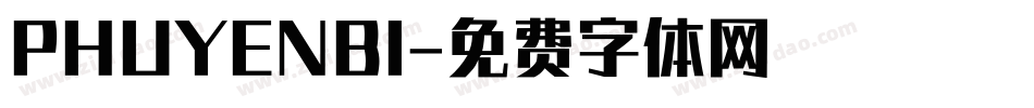 PHUYENBI字体转换