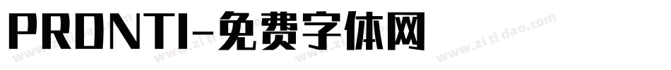 PRDNTI字体转换