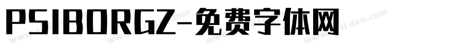 PSIBORGZ字体转换