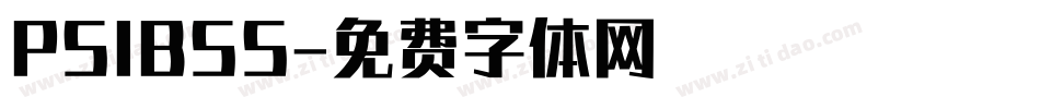 PSIBSS字体转换