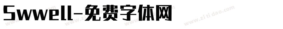 Swwell字体转换