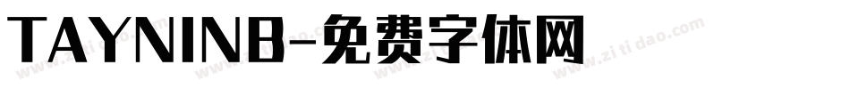 TAYNINB字体转换