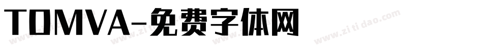 TOMVA字体转换