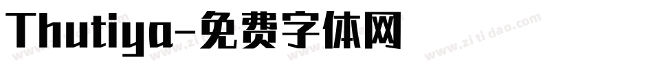 Thutiya字体转换