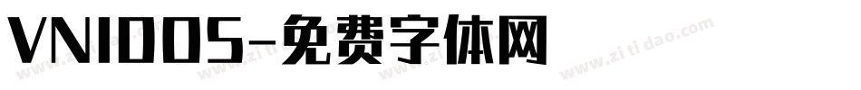 VNIDOS字体转换