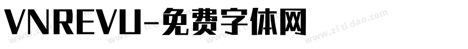 VNREVU字体转换