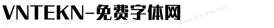 VNTEKN字体转换