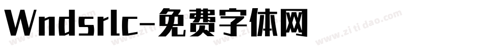 Wndsrlc字体转换