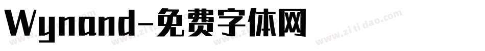 Wynand字体转换
