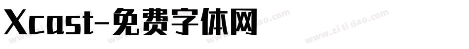 Xcast字体转换