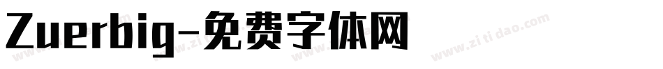 Zuerbig字体转换