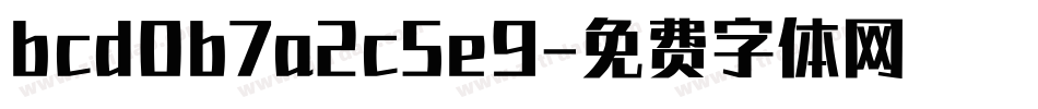 bcd0b7a2c5e9字体转换