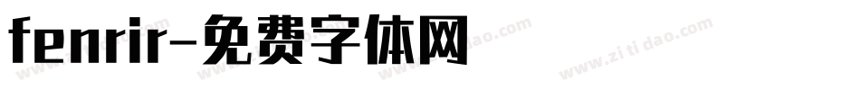 fenrir字体转换