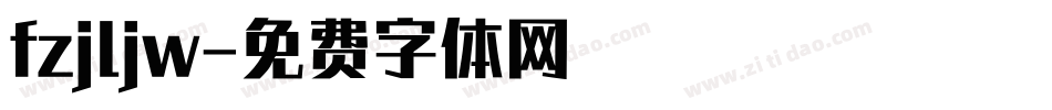 fzjljw字体转换