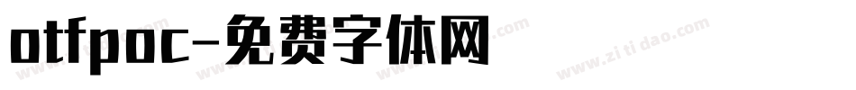otfpoc字体转换