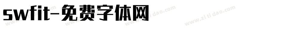 swfit字体转换