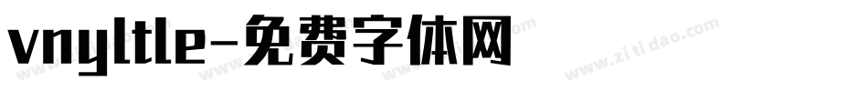 vnyltle字体转换