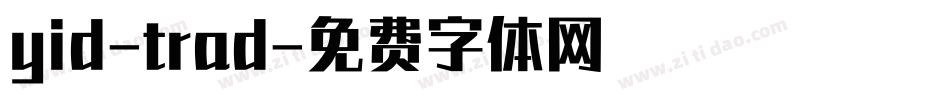 yid-trad字体转换