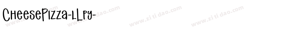 CheesePizza-lLpy字体转换