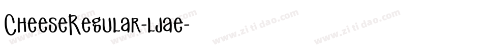 CheeseRegular-ljae字体转换