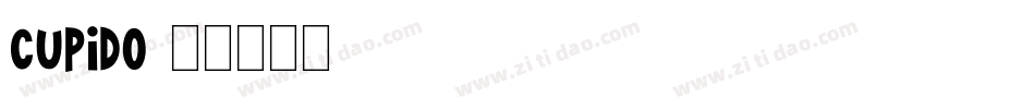 Cupido字体转换