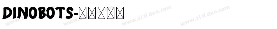 Dinobots字体转换