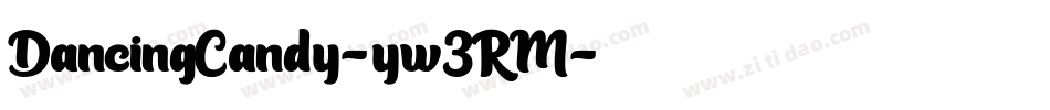 DancingCandy-yw3RM字体转换