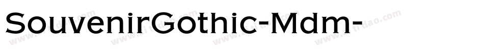 SouvenirGothic-Mdm字体转换