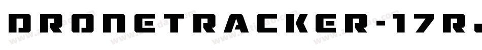 DroneTracker-17Rj字体转换