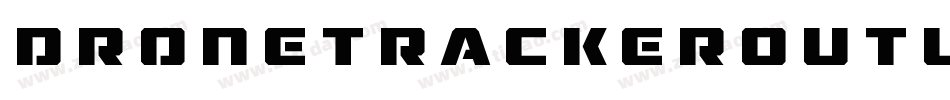DroneTrackerOutline-7gKR字体转换