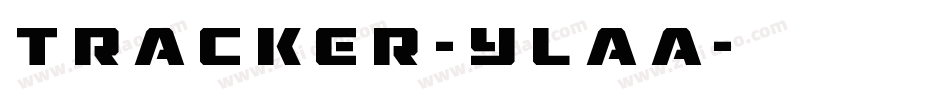 Tracker-Ylaa字体转换