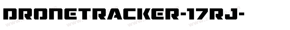 DroneTracker-17Rj字体转换