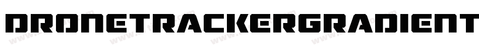 DroneTrackerGradientItalic-Y7Ka字体转换