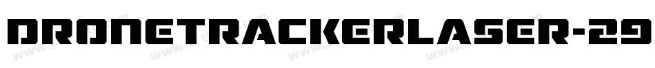 DroneTrackerLaser-29Bl字体转换