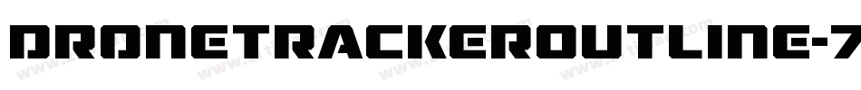 DroneTrackerOutline-7gKR字体转换