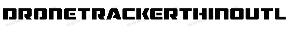 DroneTrackerThinOutline-gOeP字体转换