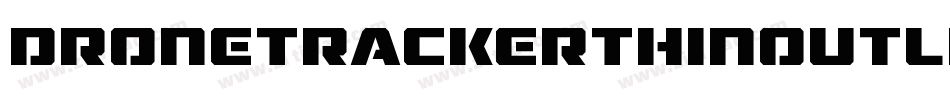 DroneTrackerThinoutlineItal-oVpa字体转换
