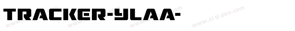 Tracker-Ylaa字体转换
