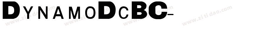DynamoDcBC字体转换