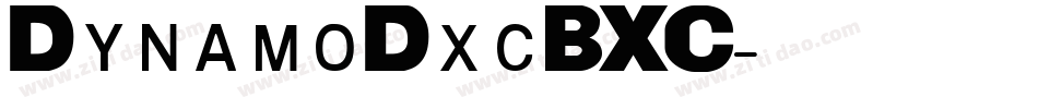 DynamoDxcBXC字体转换