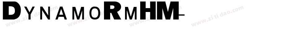 DynamoRmHM字体转换