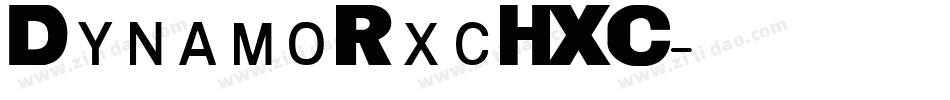 DynamoRxcHXC字体转换