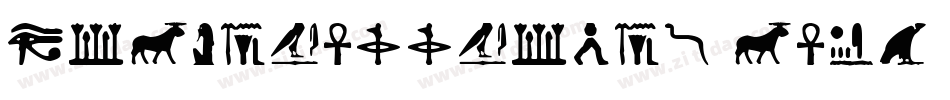 EgyptianNights-yAOV字体转换