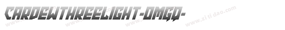 CardewThreeLight-oMGq字体转换