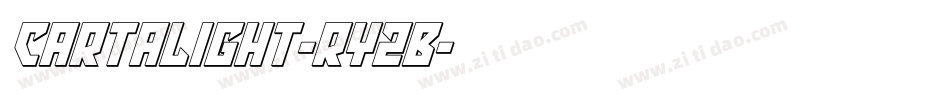 CartaLight-rYzB字体转换