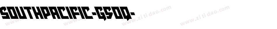 Southpacific-G5Oq字体转换 Southpacific-G5Oq字体转换