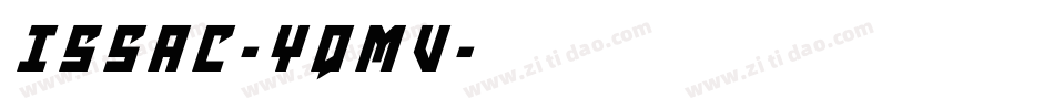 Issac-YqMv字体转换